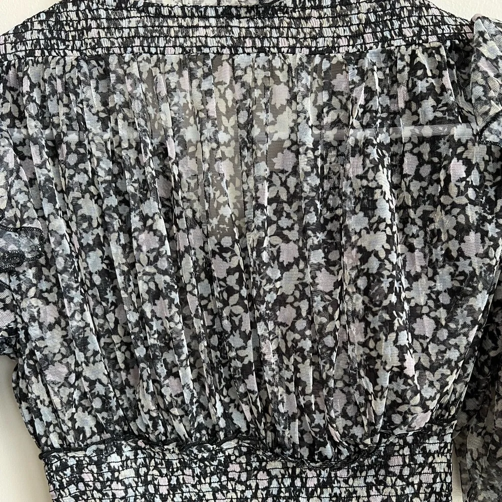 Free People Beatrice Smocked Ruffle Top - Picture 5 of 9